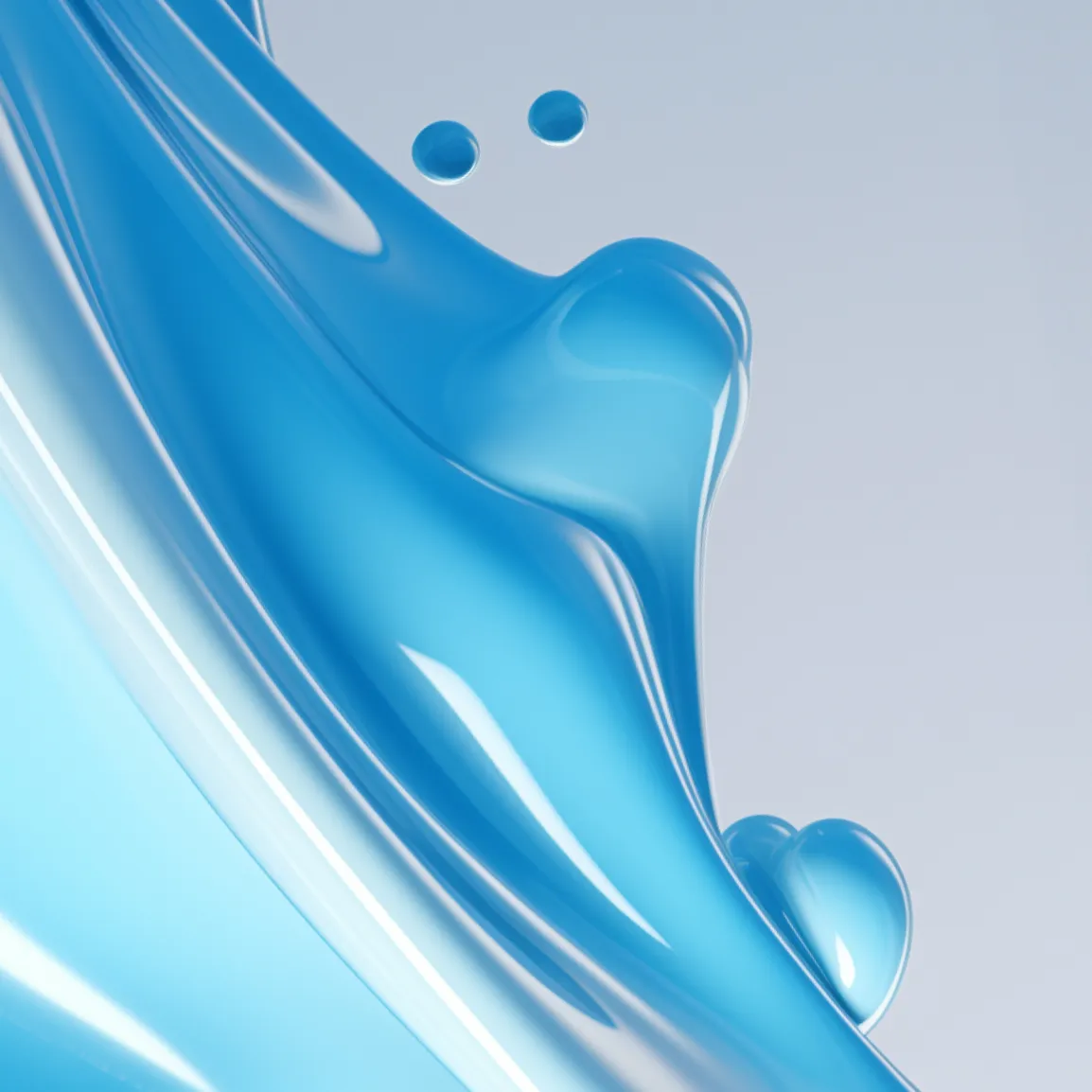 immagine decorativa in azzurro che pare un fluido per ux ui